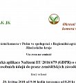 Praktická aplikace Nařízení EU 2016/679 (GDPR) o ochraně osobních údajů do praxe zemědělských závodů